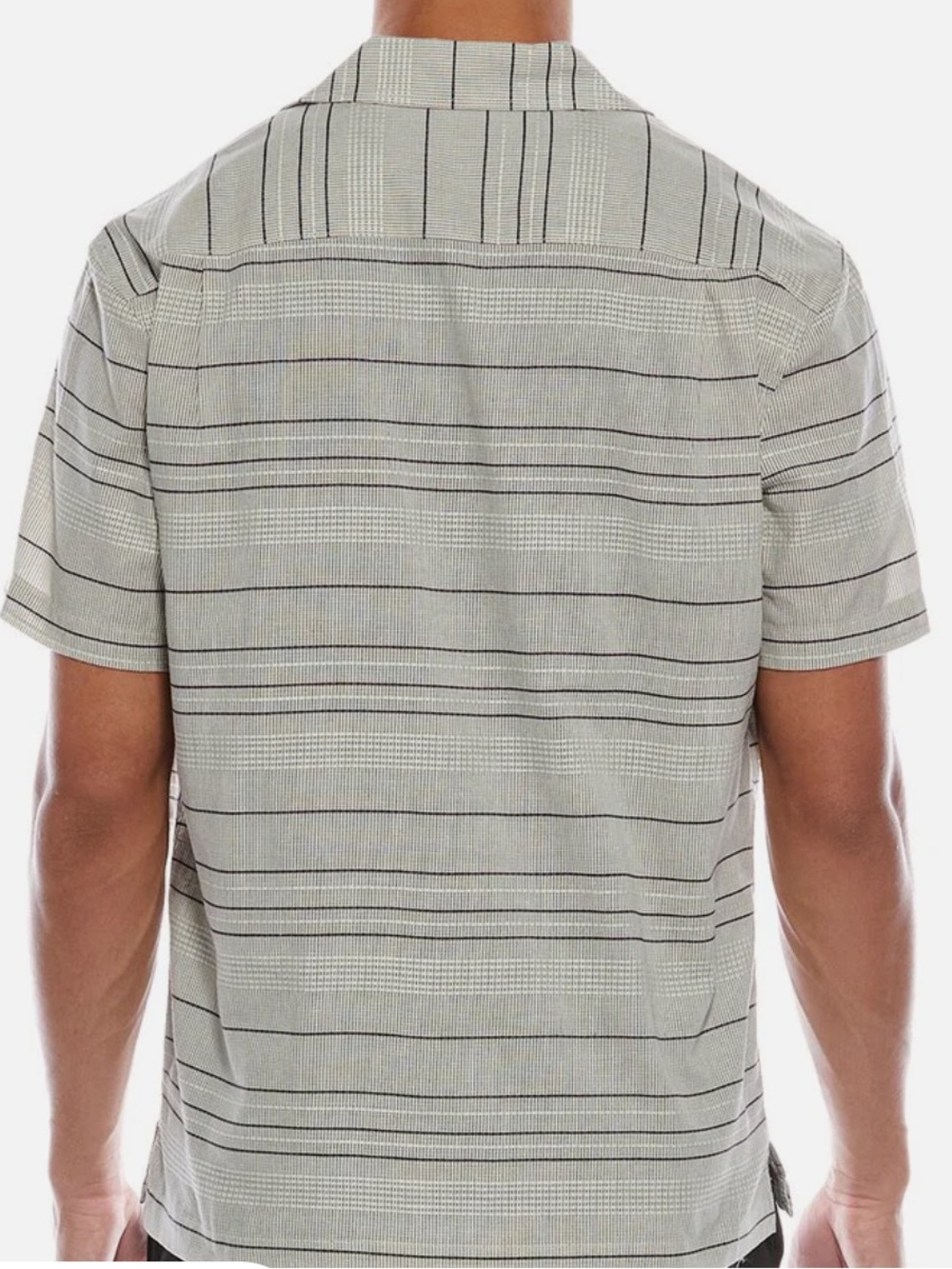 Scotch & Soda Small Shirt Vertical 
Texture Camp Shirt in White Asparagus NWT - Picture 3 of 11